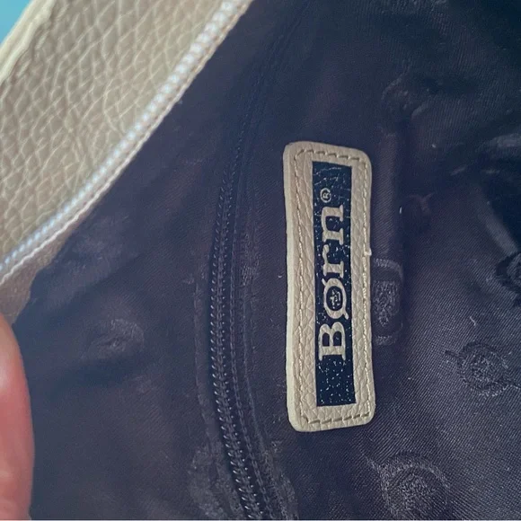 Born Crossbody Leather Bag Dove NWT - Picture 12 of 15